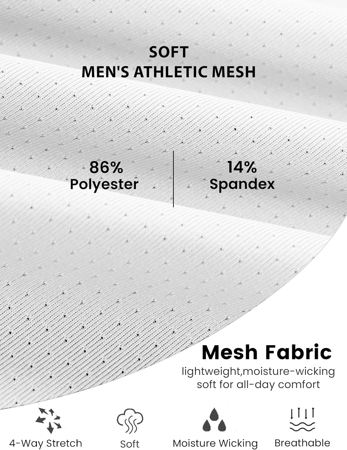 Detalle de Quick-dry gym shirt, mesh 4-way stretch