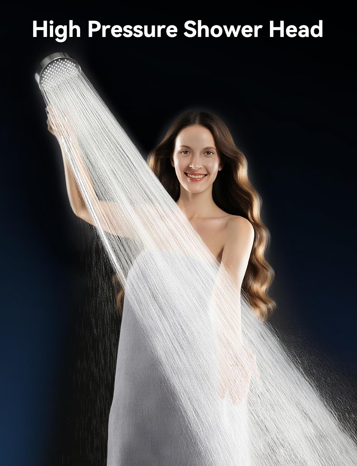 Thumbnail 5 de Magichome Hard Water Filter Shower Head with 1.5m Hose – 6 Modes, 25‑Stage Filtration