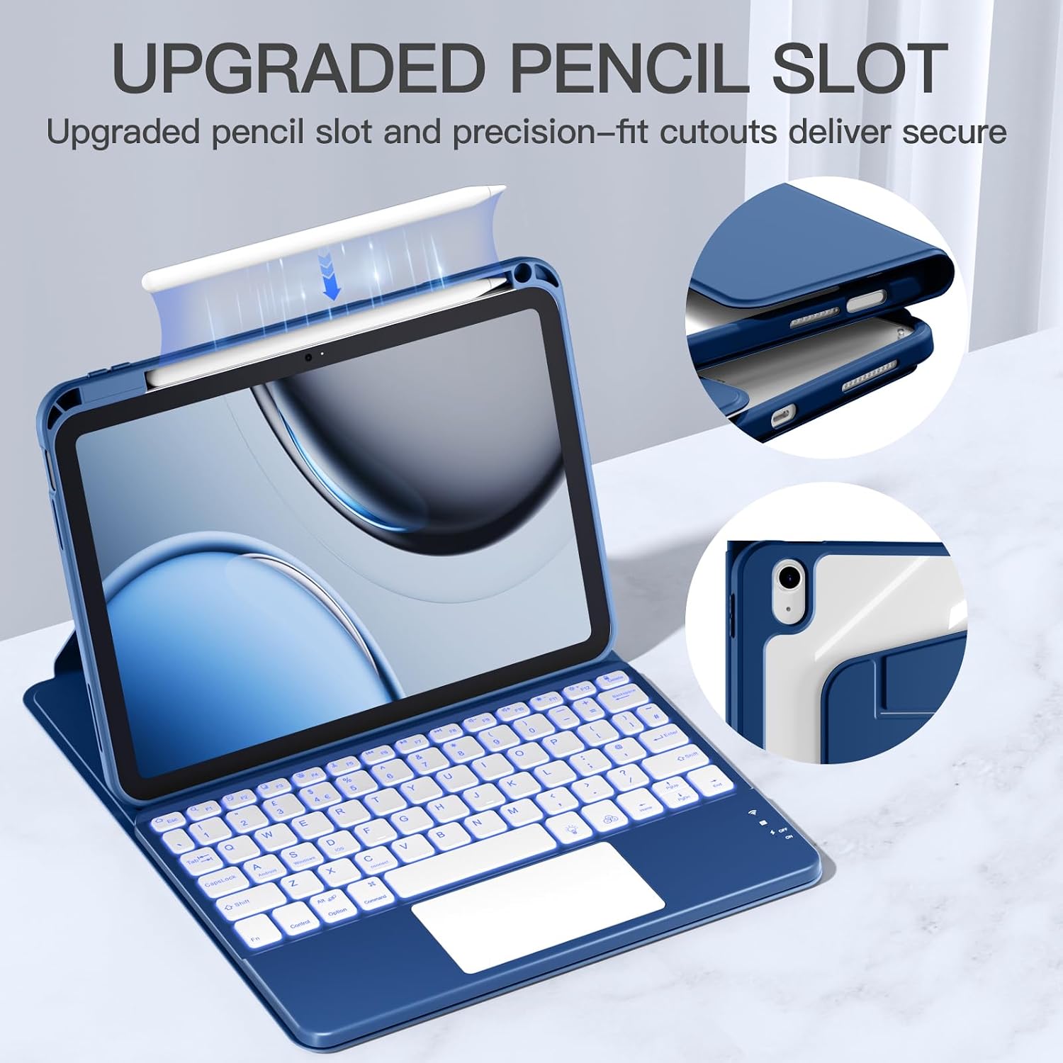 Thumbnail 6 de drivego 360 Rotating Keyboard Case 11in