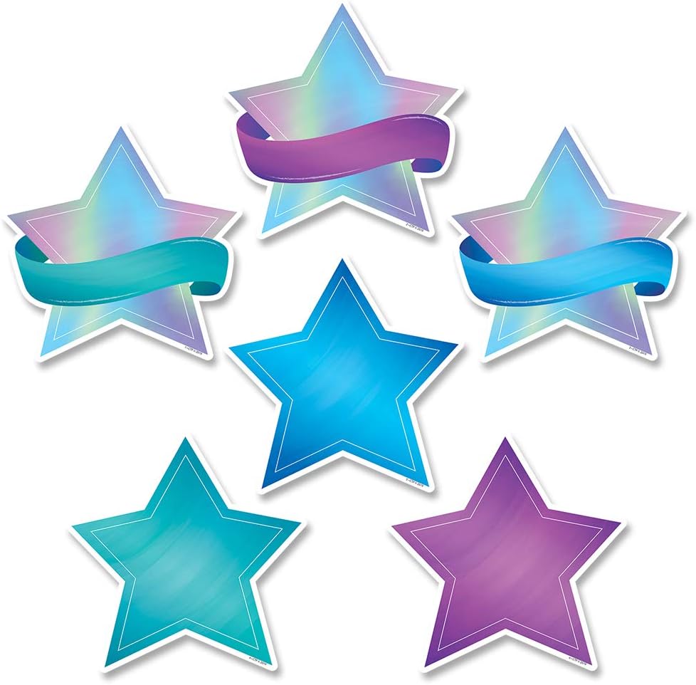 Detalle de Creative Teaching Press Star Cutouts, 6 in