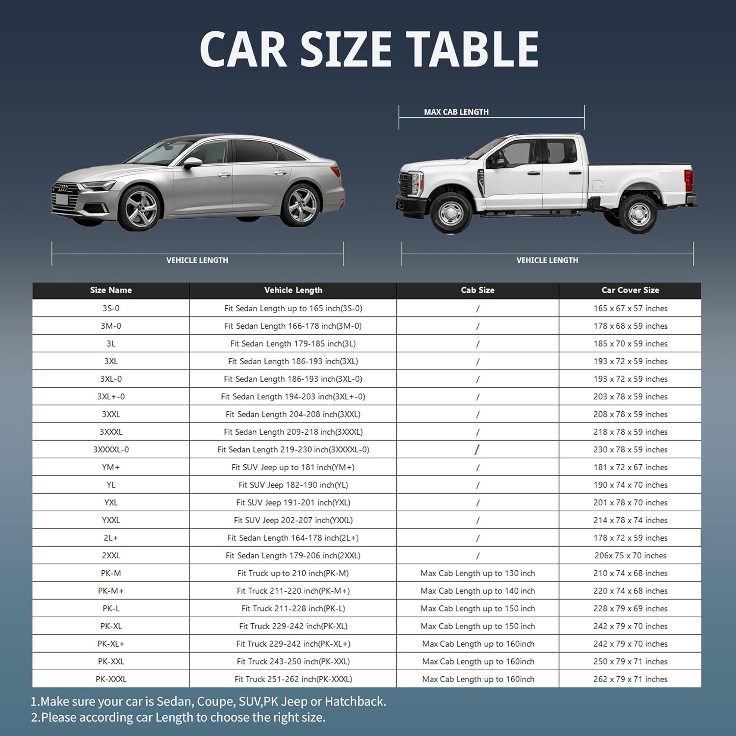 Thumbnail 6 de Tozaroa Waterproof All-Weather Car Cover for Jeep Wrangler 4 Door (JK/JL, 1987–2026) with Windshield Sun Shade
