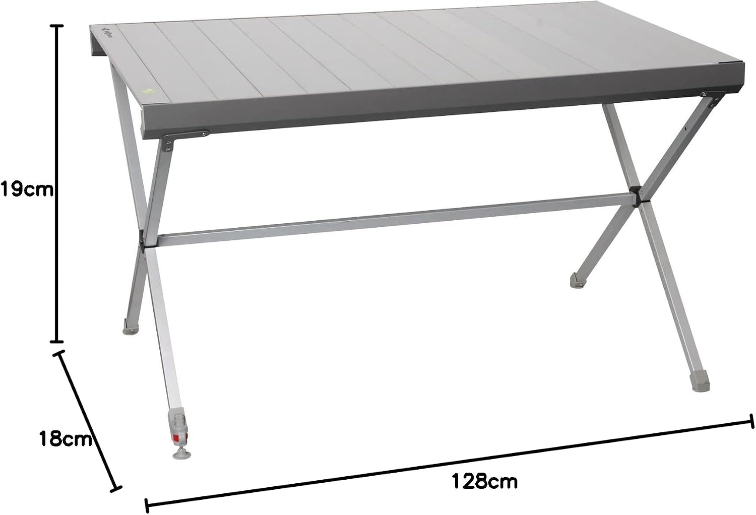 Thumbnail 1 de BRUNNER Titanium Axia 4 campingbord, hopfällbart i aluminium för fyra