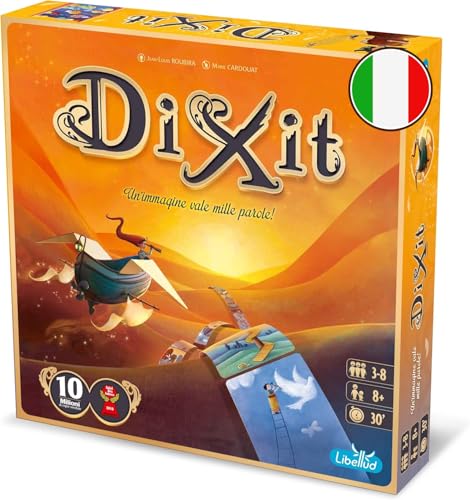 Detalle de Dixit – Gioco da Tavolo di Immaginazione e Fantasia (Edizione Italiana, 3–8 Giocatori, 8+ Anni, Asmodee)