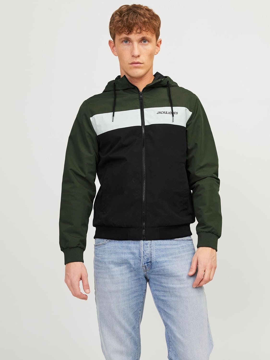 Thumbnail 1 de JACK & JONES Herren Blousonjacke als Bomber: bequemer Alltags- und Aktivitätsbegleiter