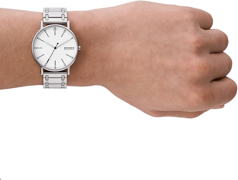 Thumbnail 1 de Skagen Signatur Herrenuhr – Quarz-Dreizeigerwerk, Edelstahlarmband, 40 mm Gehäuse