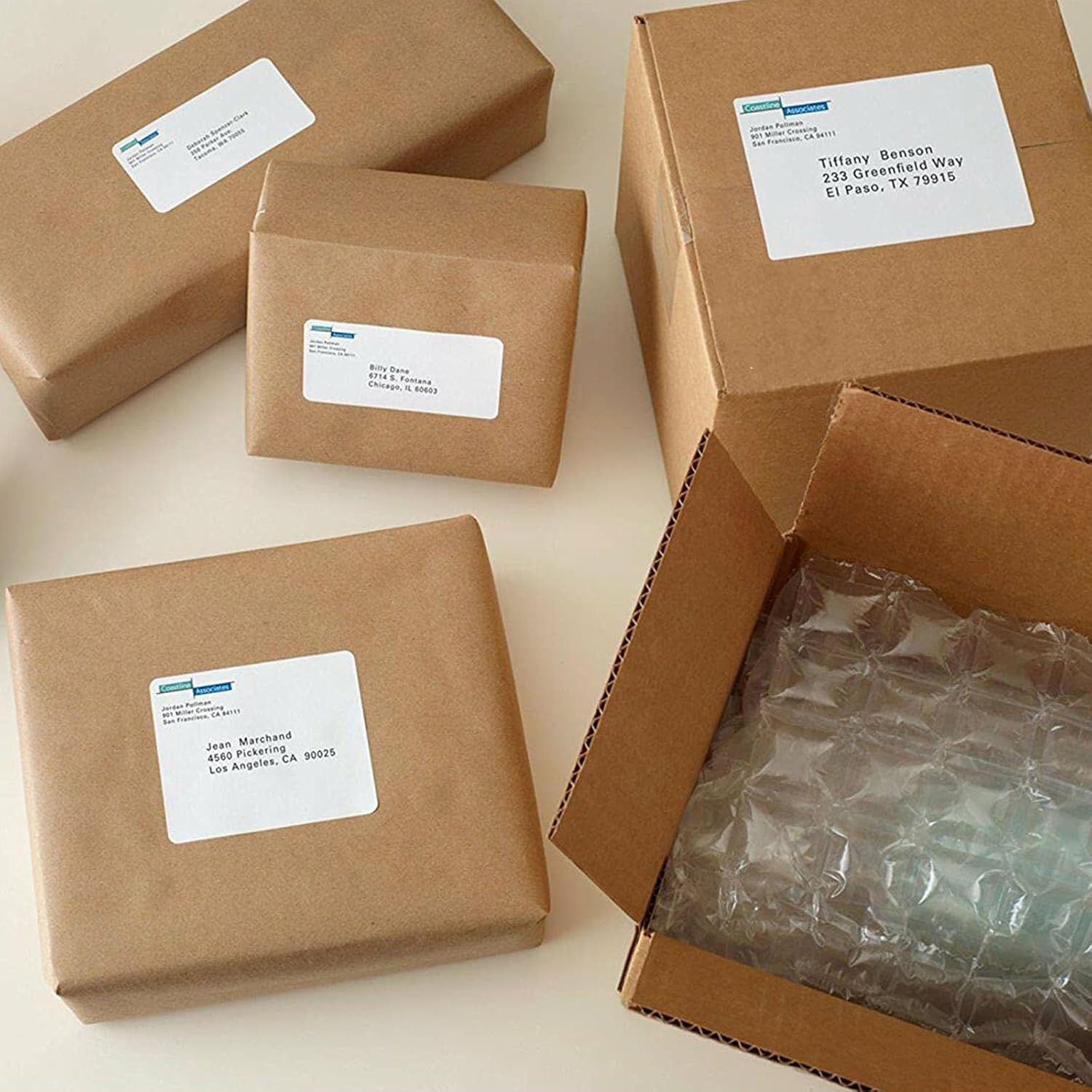 Detalle 1 de 10-Up Shipping Address Labels 2 x 4 in