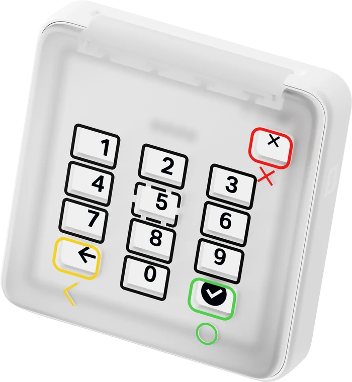 Detalle 1 de SumUp Solo 4G mobiles Kartenlesegerät mit Ladestation (inkl. SIM & Touchscreen)