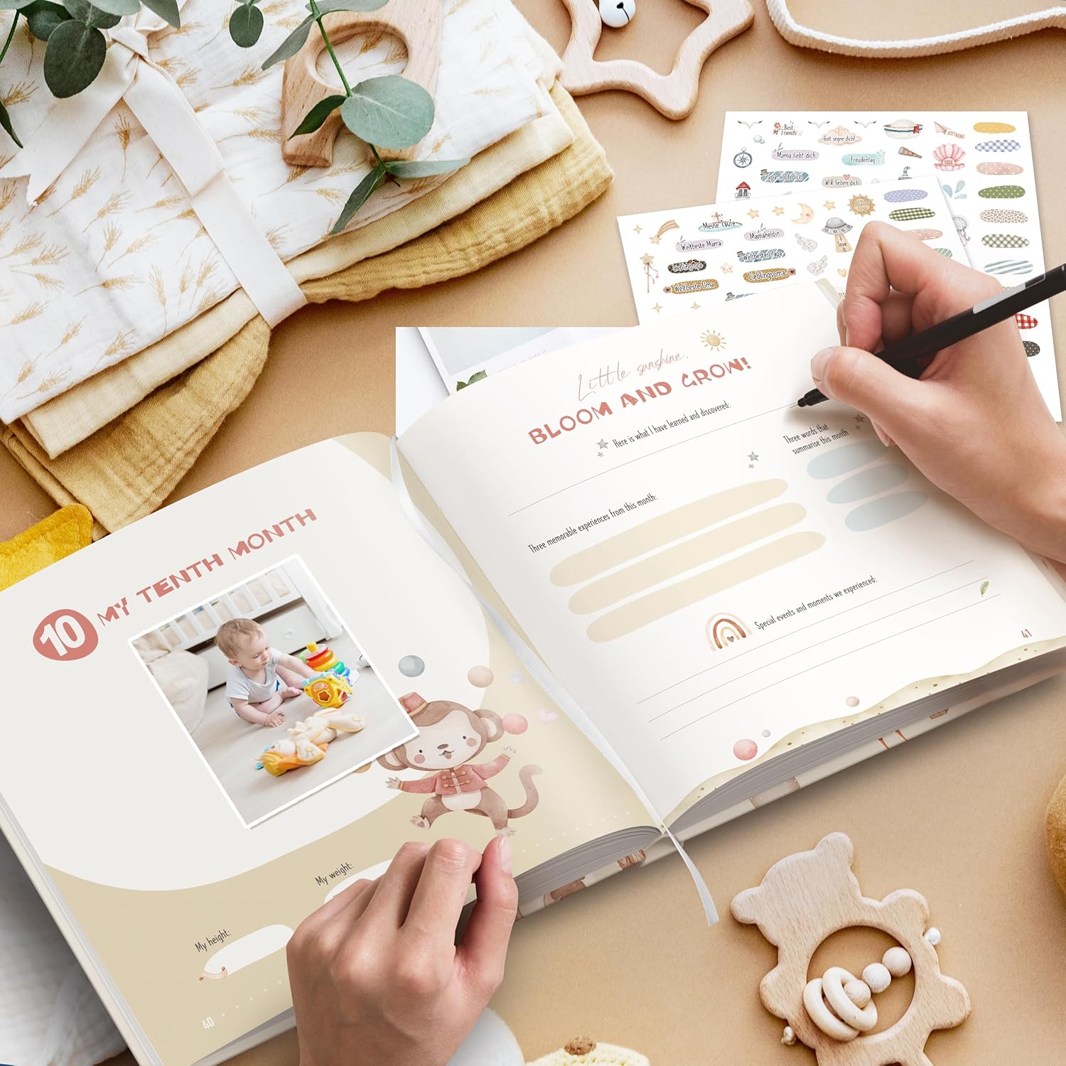 Thumbnail 4 de Hyggartn Mein Erstes Jahr Babyalbum 21x21 cm