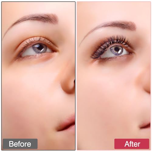 Detalle de VEGCOO 560 Ciuffetti Ciglia Finte: kit completo per look naturale o voluminoso