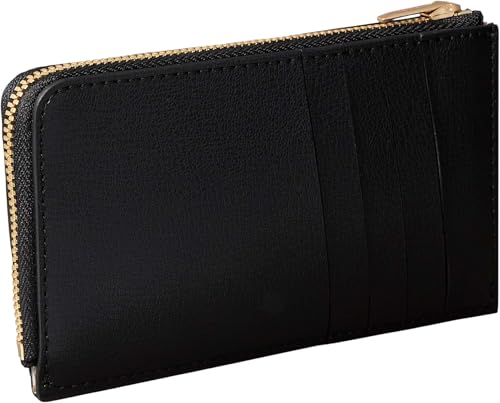 Thumbnail 1 de Calvin Klein Tarjetero Mujer Logo Cardcase con Cremallera – Negro (Black/Toasted Coconut)
