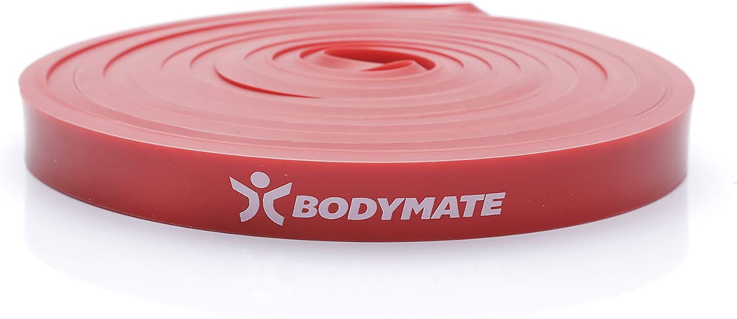 Thumbnail 5 de BODYMATE Fascia Elastica in Lattice Naturale da 208 cm (resistenza 5–16 kg) per forza, coordinazione e flessibilità
