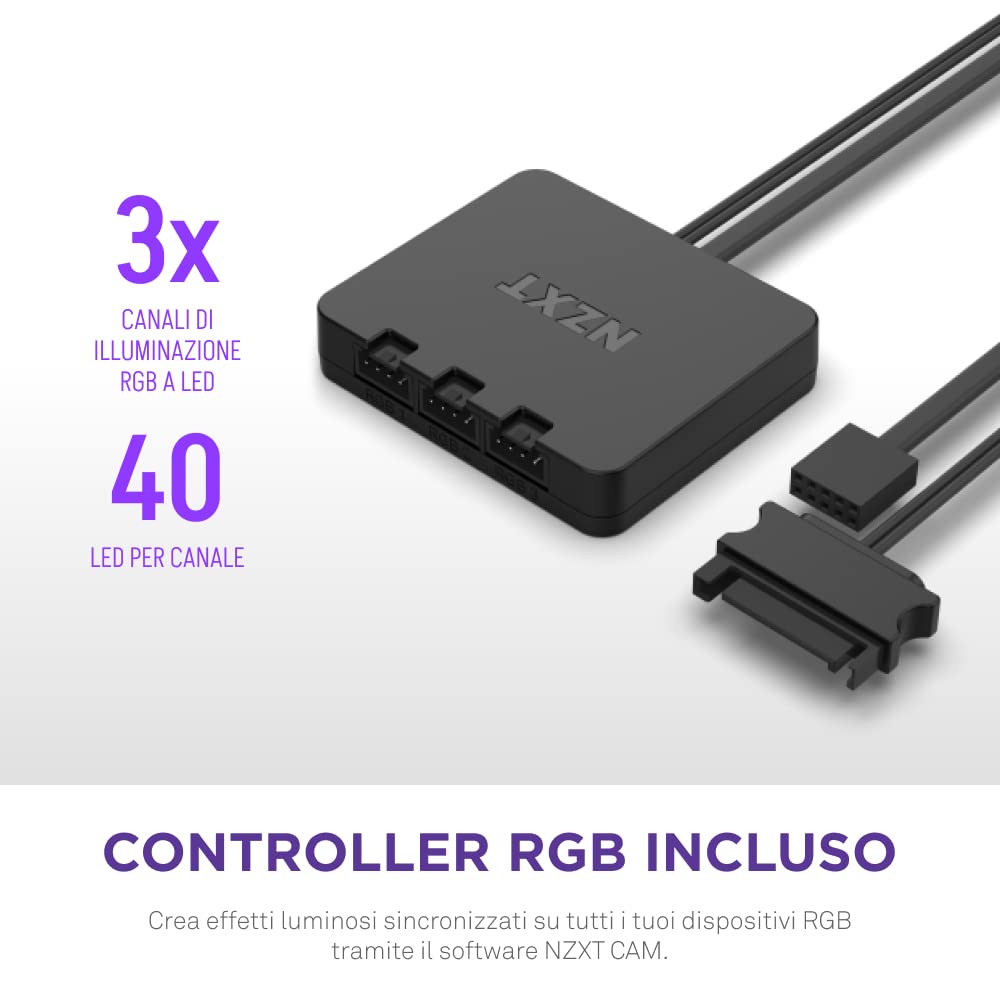 Thumbnail 3 de NZXT F140 RGB Duo Twin Pack 140 mm