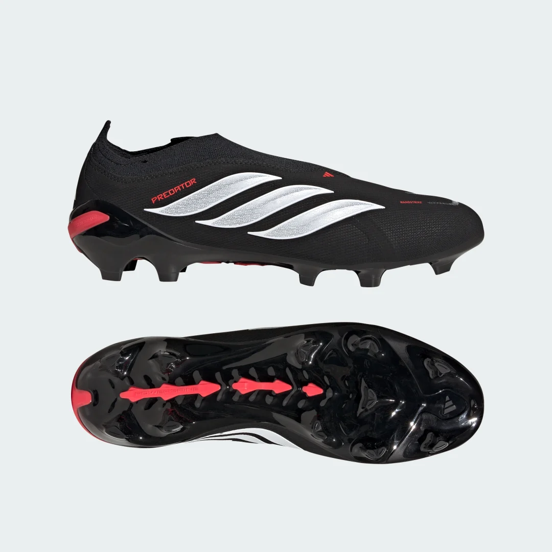 Detalle de Bota de fútbol sin cordones Predator League para césped natural seco de Adidas