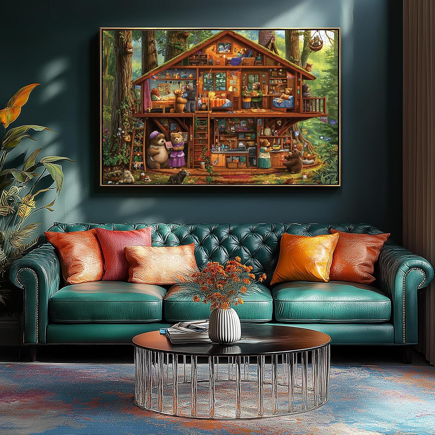 Detalle 2 de Blueforest 1,000-Piece Adult Jigsaw Puzzle