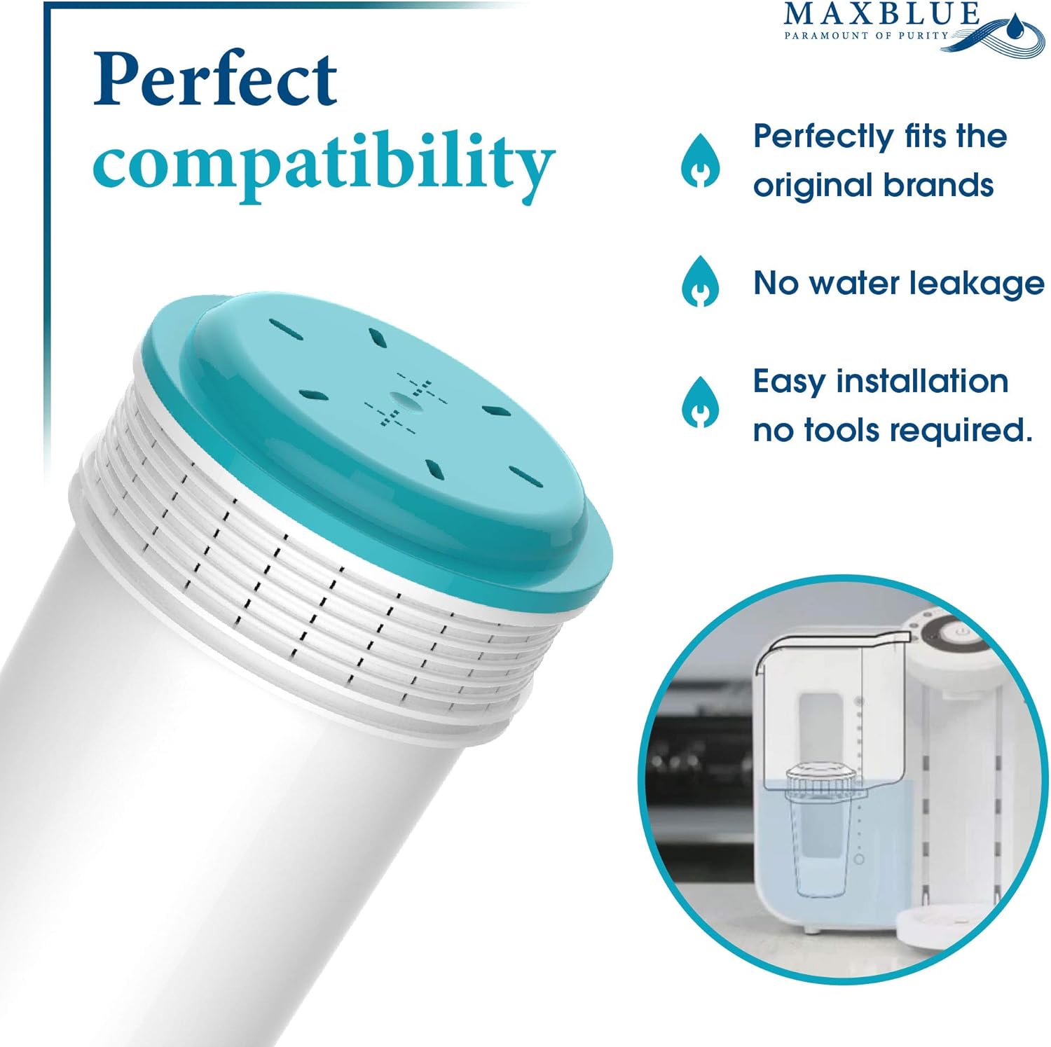 Thumbnail 4 de Maxblue Filter Cartridge for Tommee Tippee Perfect Prep Machines