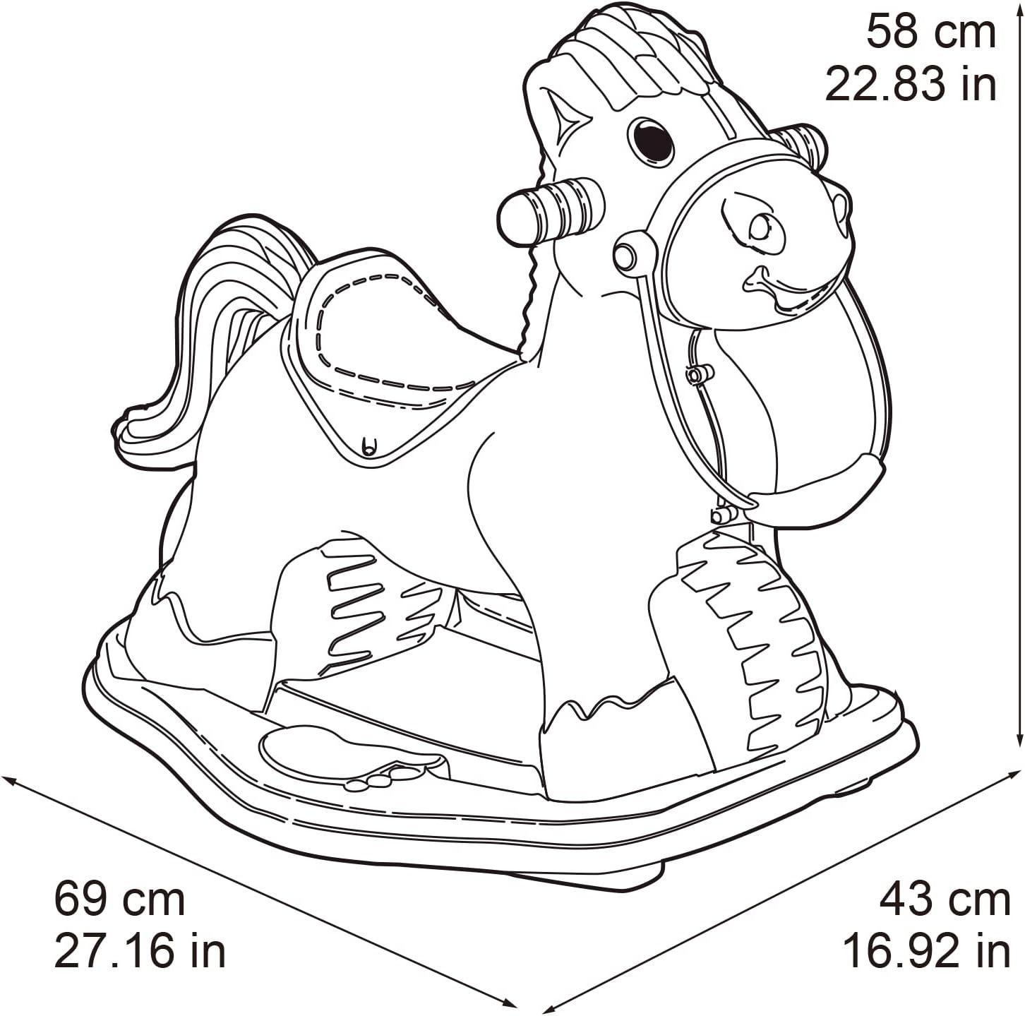 Thumbnail 6 de FEBER Ponyfeber Correpasillos 🐴 Diversión y movimiento para niños