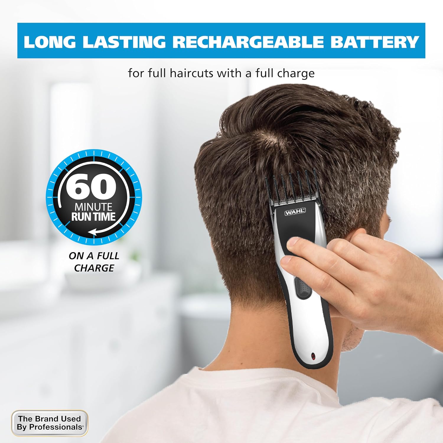 Thumbnail 6 de Wahl 3028835 Cordless Hair Clippers 60 min