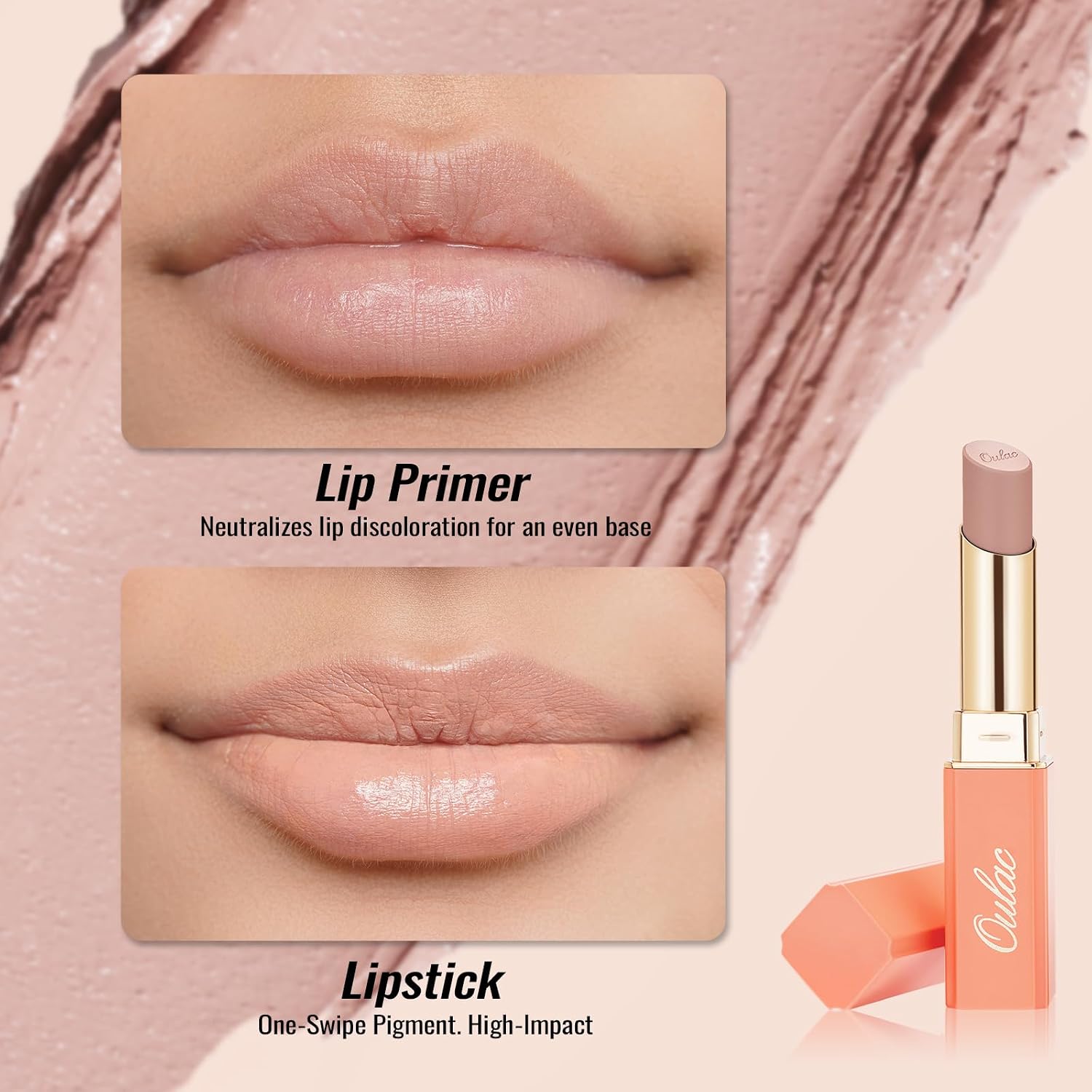Thumbnail 2 de Oulac SG01 Bare Pflegender Lippenstift 4g 💄