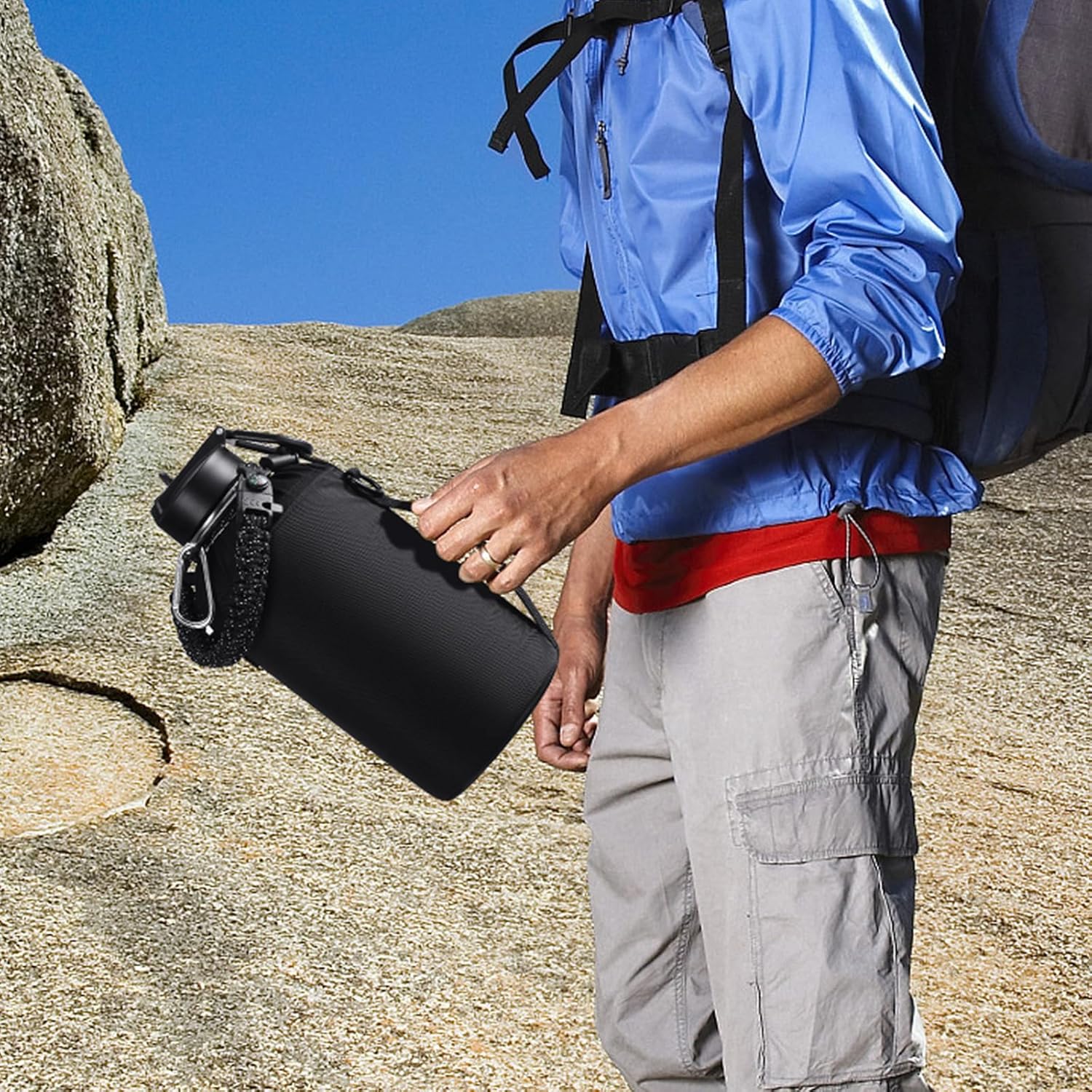 Thumbnail 6 de HydroPal Vacuum Insulated Stainless Steel Water Bottle (1.9L/1.2L/1L/750ml/500ml) with Straw & Spout Lids