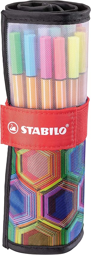 STABILO point 88 Estuche ARTY rollerset 25 colores 🖊️