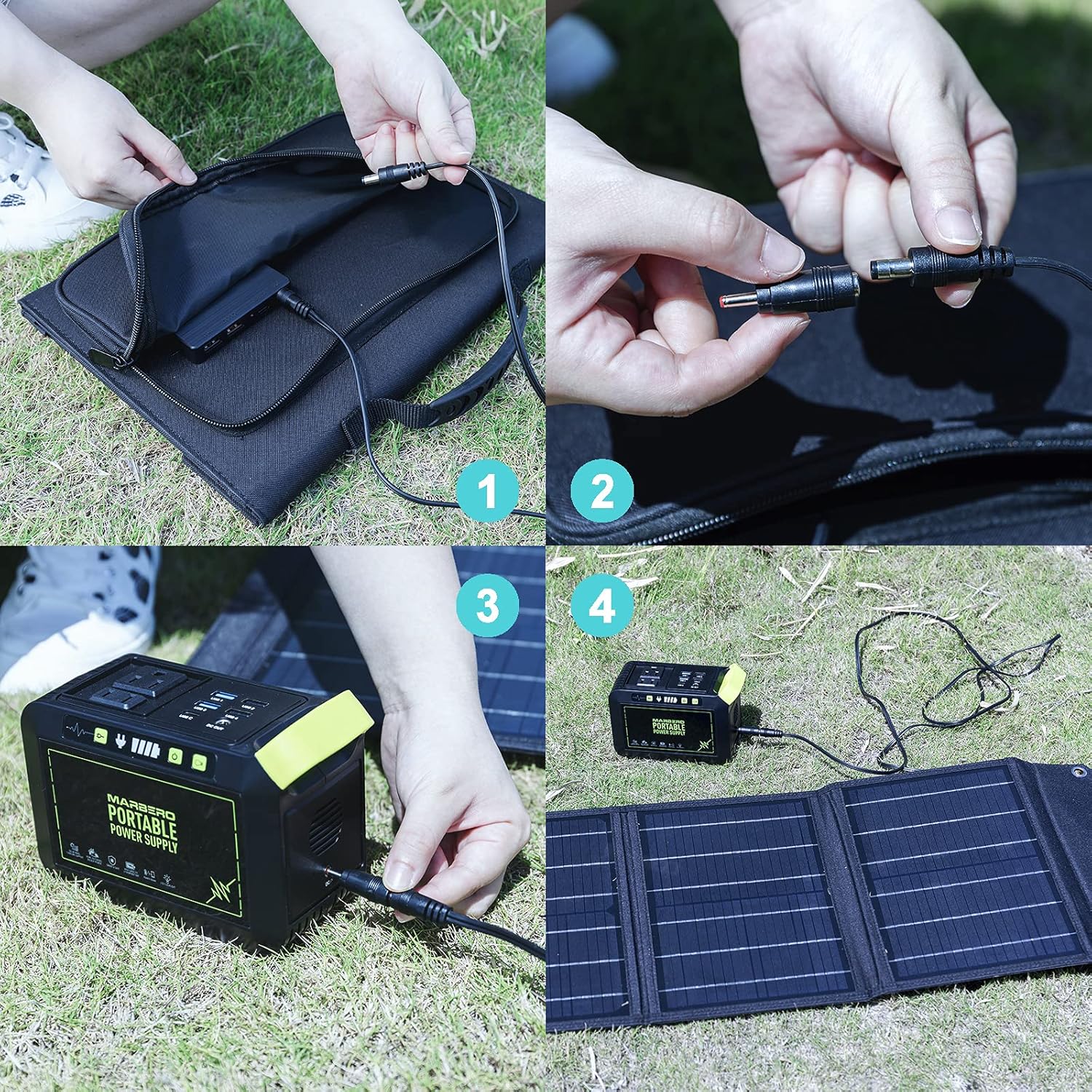 Thumbnail 3 de MARBERO 30W Portable Solar Panel Charger