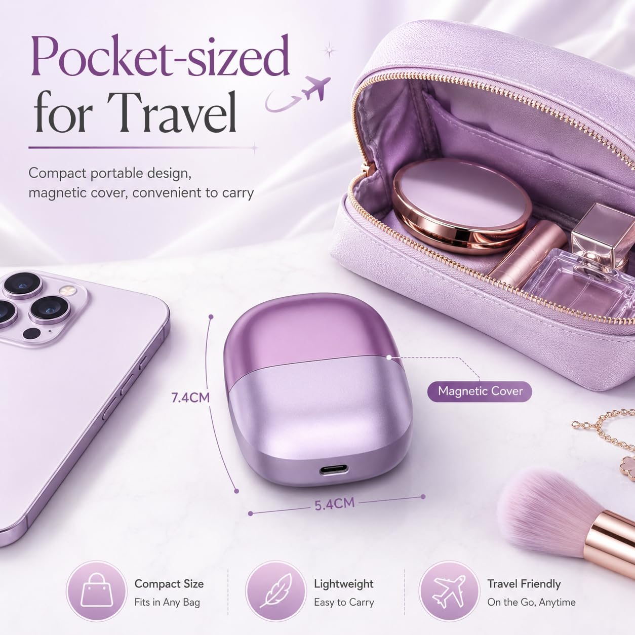 Detalle de UpperX Women's Electric Shaver with LED Display