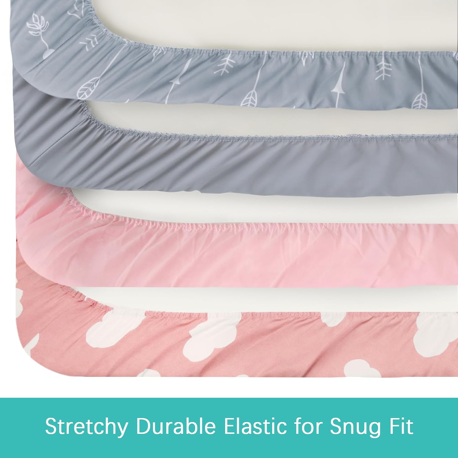 Detalle de Biloban Bassinet Sheets 4-Pack