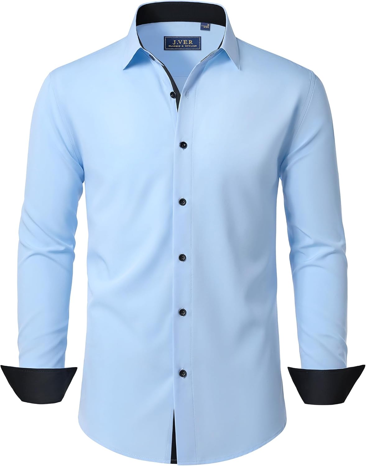 Thumbnail 5 de J.VER Hemd Herren Langarm Stretch Regular Fit