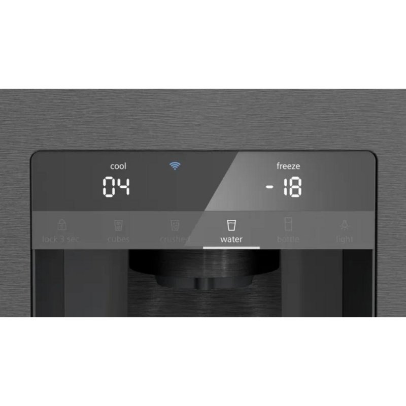 Detalle 2 de Siemens iQ500 KF96DAXEA frigorífico americano No Frost WiFi 183 cm y 574 L