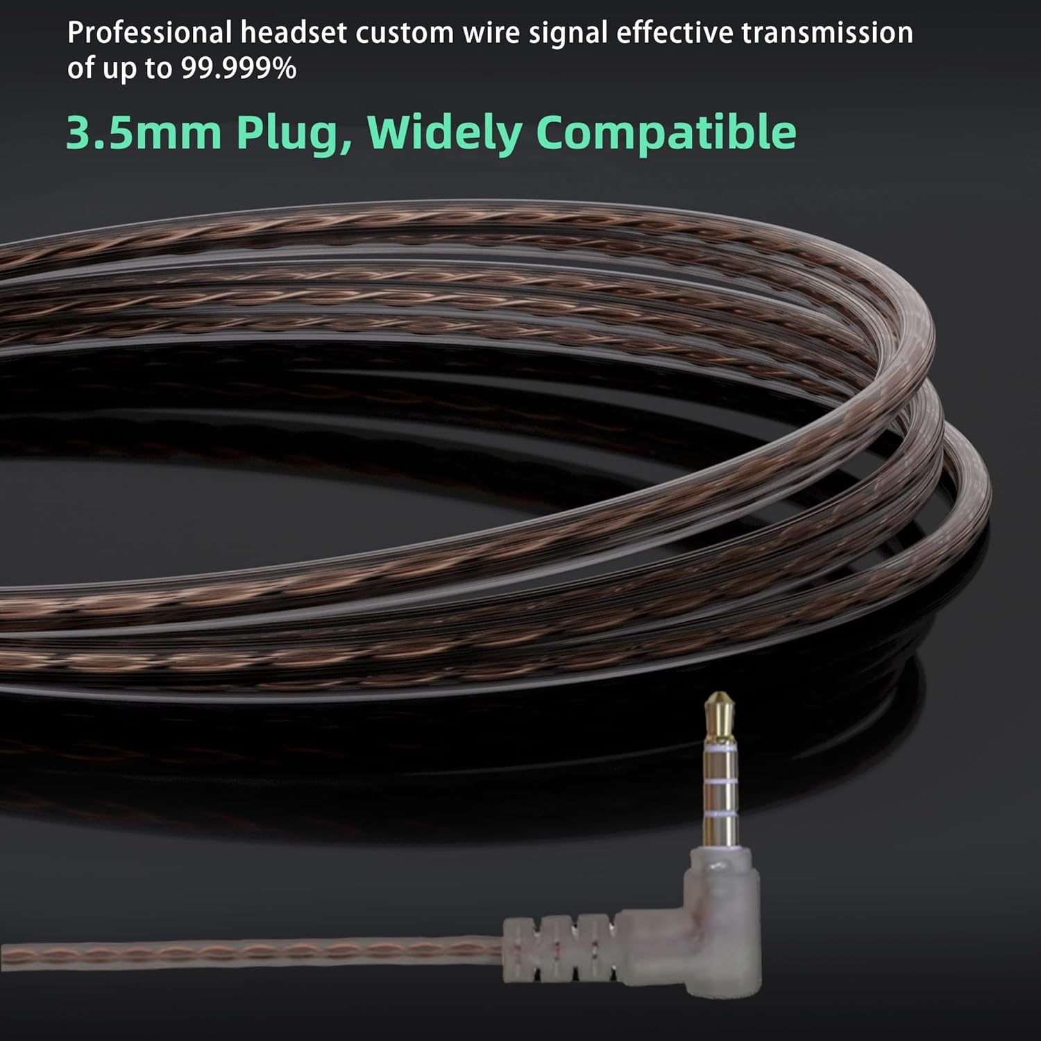 Thumbnail 5 de Yinyoo KBEAR Storm wired in-ear monitor headphones (3.5mm) with mic — Clear-Purple