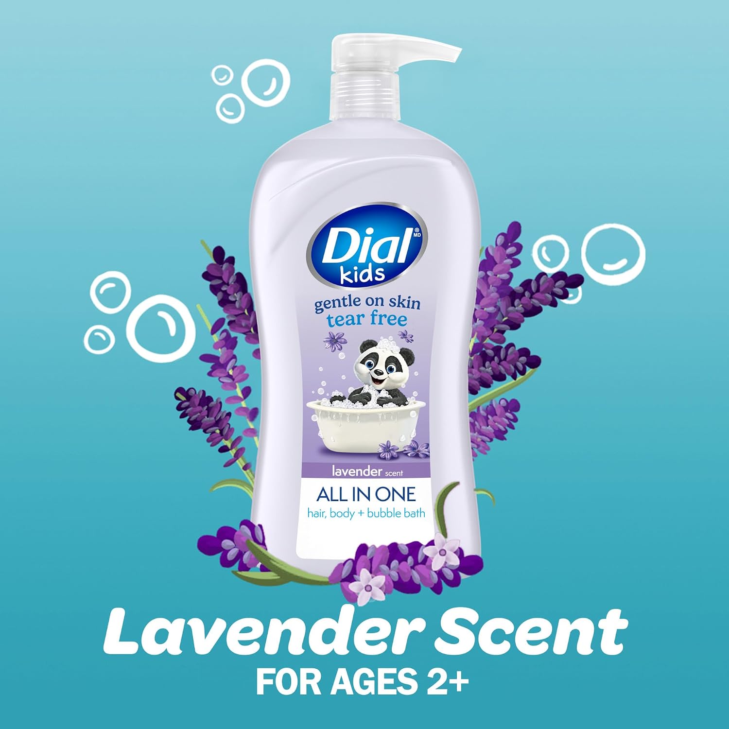 Detalle de Dial Kids All-in-1 Body & Hair Bath, 32 Fl Oz ⚙