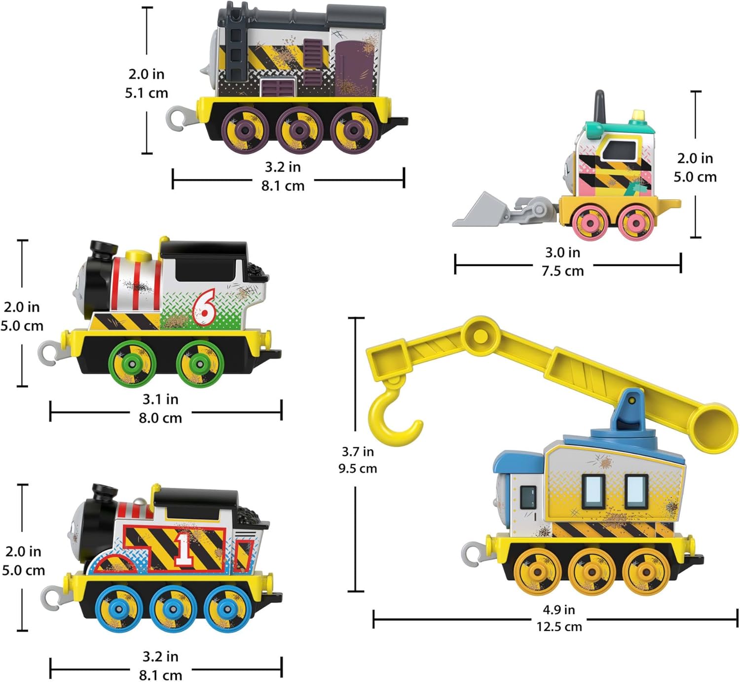 Thumbnail 2 de Thomas & Friends Squadra del Cantiere 5 veicoli