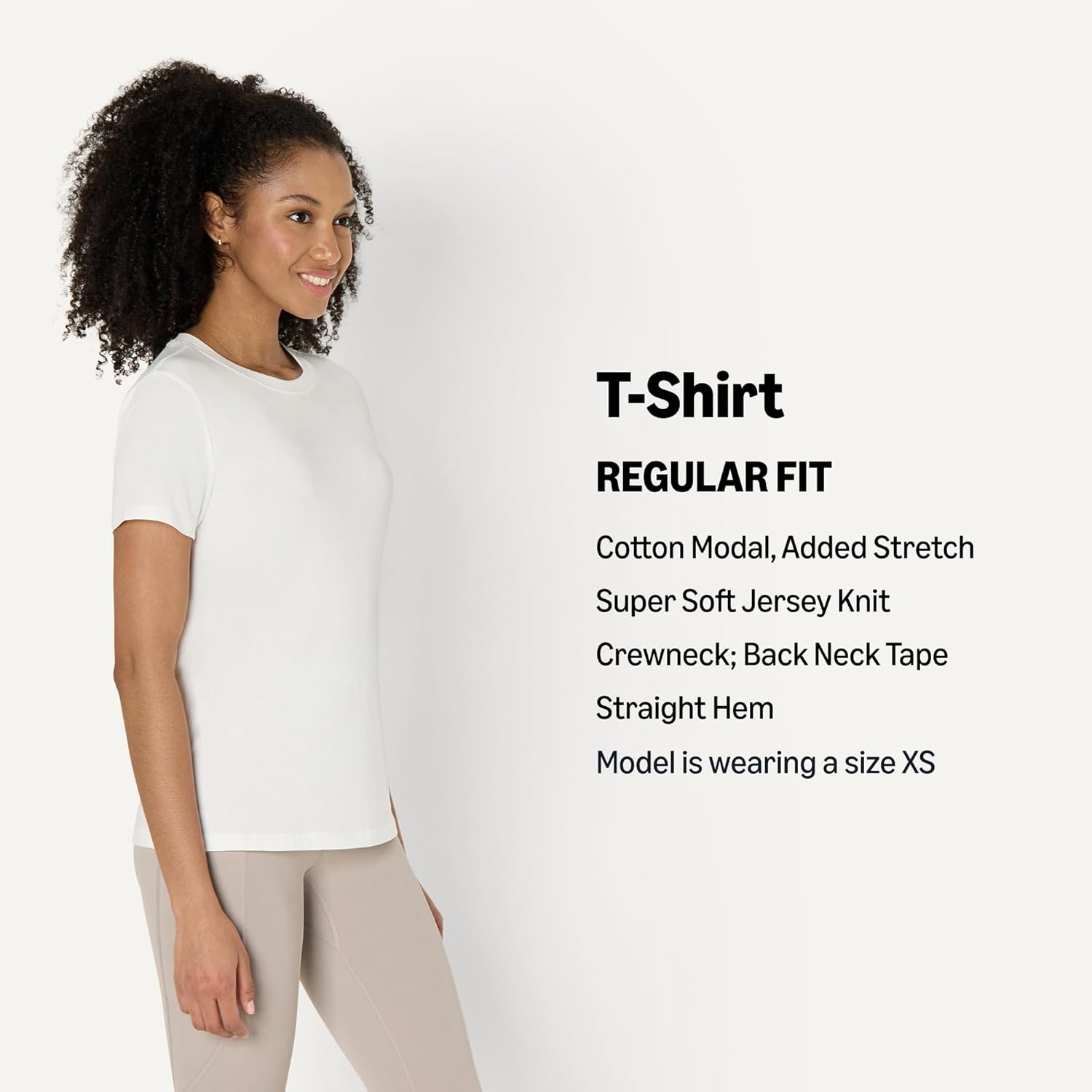Thumbnail 3 de Amazon Essentials Women’s Active Soft Cotton Regular Fit Crewneck Short Sleeve T-Shirt
