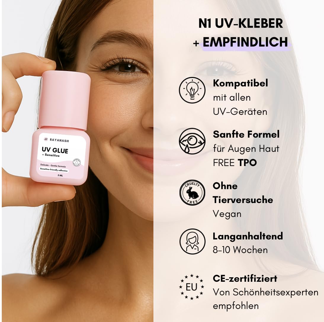 Thumbnail 1 de RAYANASH UV-Kleber 5ml Wimpernverlängerungen