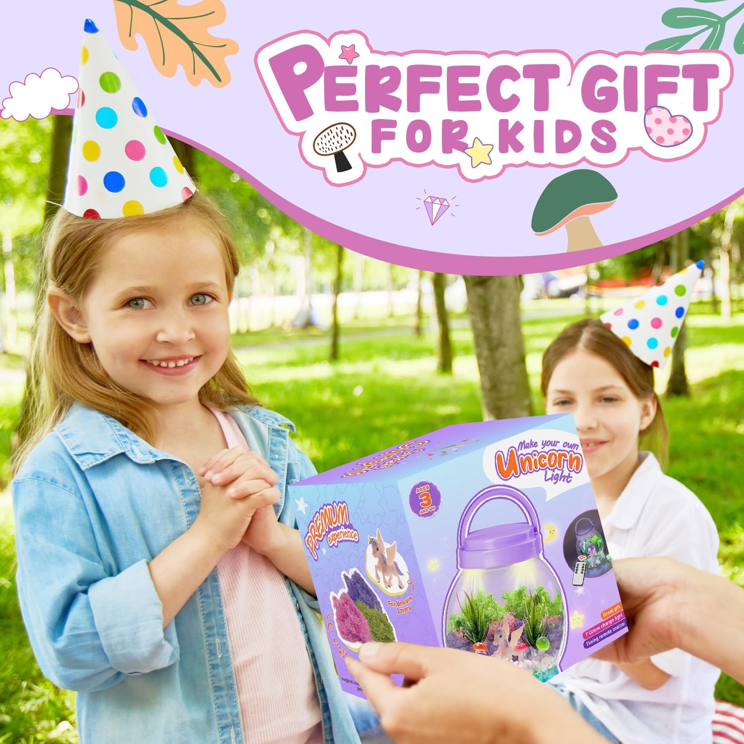 Thumbnail 6 de SLDALES DIY Unicorn Night Light: Terrarium Kit for Imaginative Kids