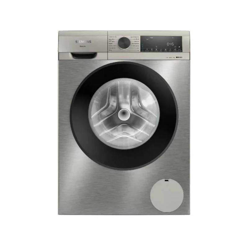 Detalle de Siemens WG44G2FAES: Lavadora 9 kg con i-Dos y VarioSpeed, gris inoxidable