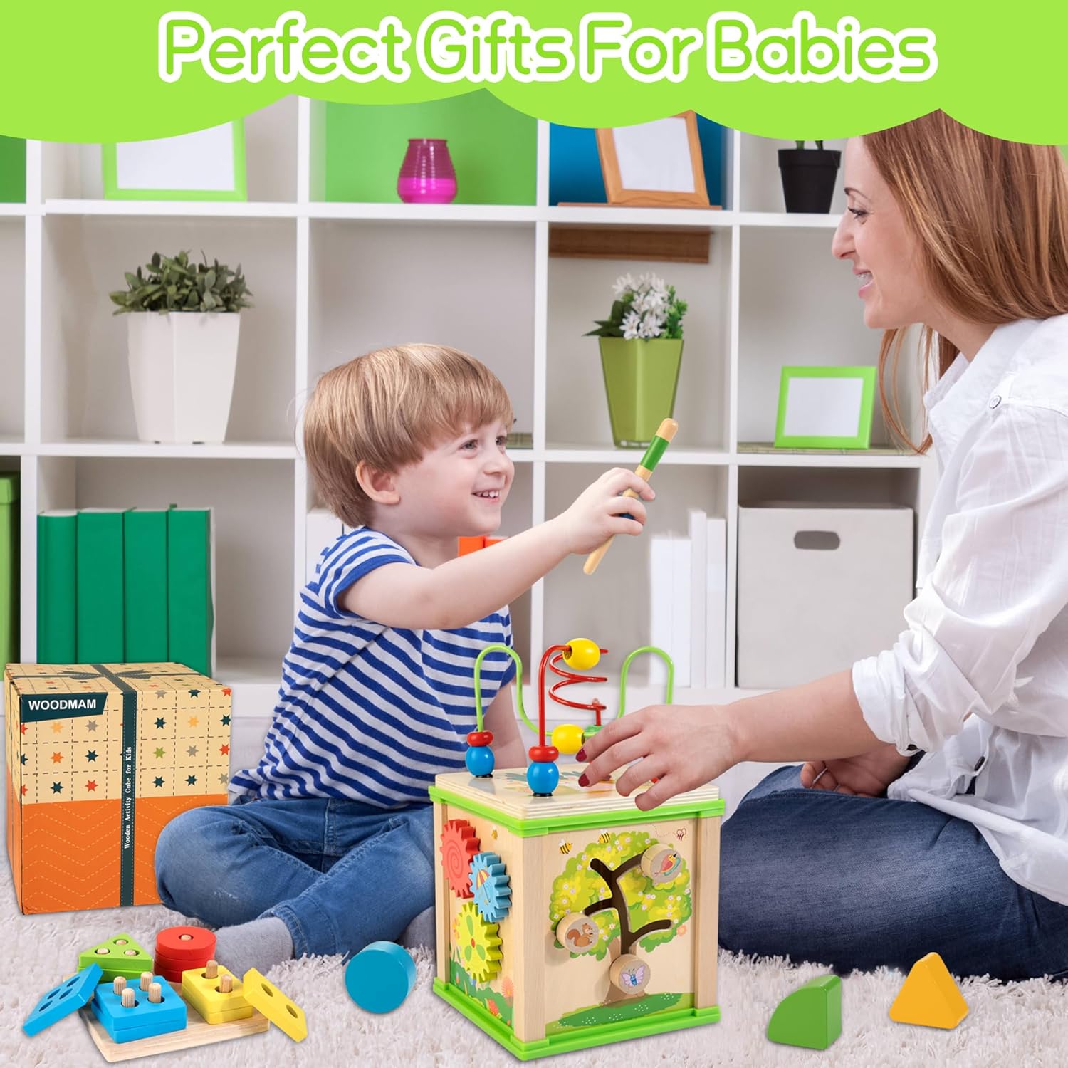 Thumbnail 6 de WOODMAM 7-in-1 Activity Cube