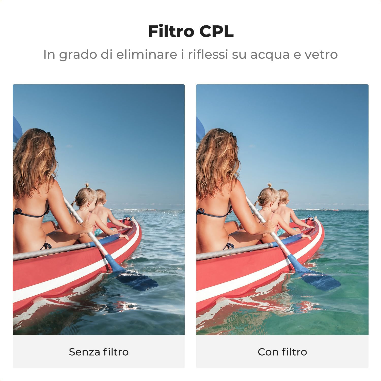 Thumbnail 2 de Filtro CPL K&F CONCEPT compatibile con DJI Osmo Nano – Polarizzatore circolare in vetro AGC