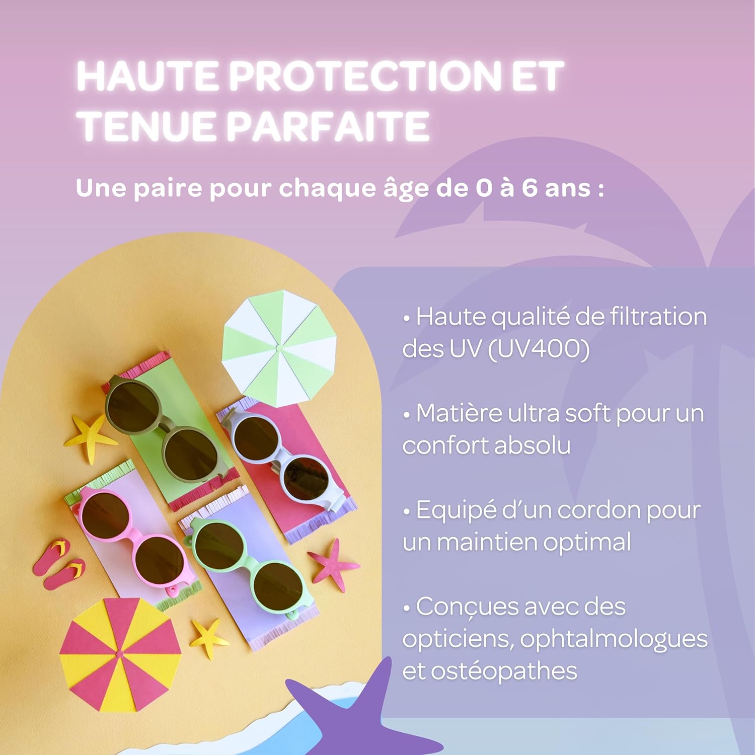 Thumbnail 3 de BÉABA Merry lunettes de soleil 2-4 ans 🕶