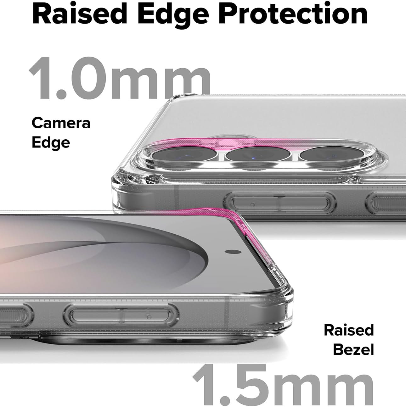 Detalle 2 de Ringke Fusion Case for Samsung Galaxy S26 Plus – Anti-Fingerprint Matte Translucent with Shockproof Bumper