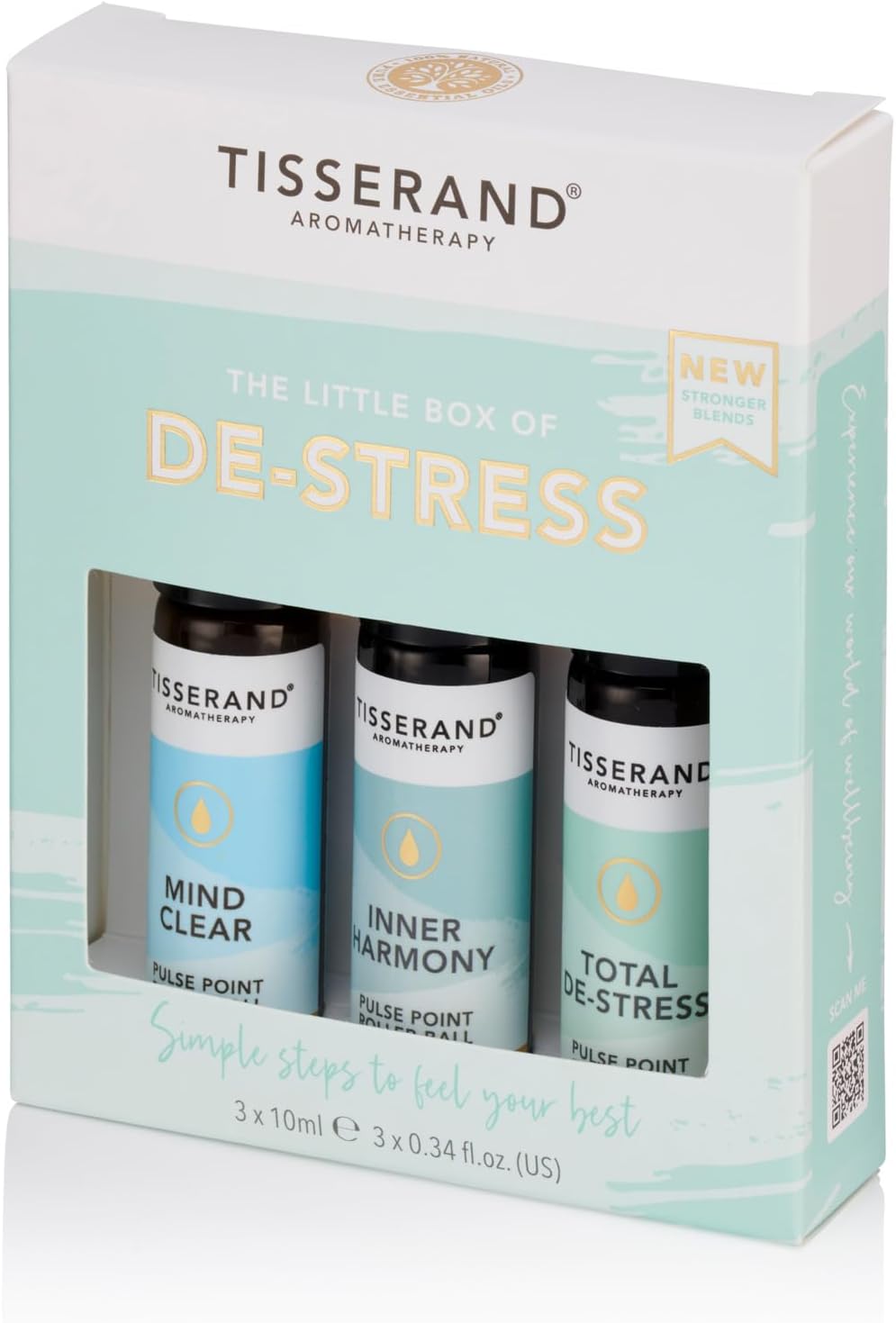 Thumbnail 4 de Tisserand The Little Box of De-Stress: Mind Clear, Inner Harmony, Total De-Stress – 3x10ml