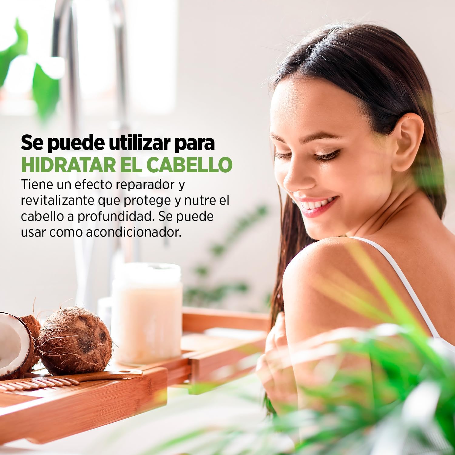 Thumbnail 5 de DRASANVI Aceite de Coco Virgen Extra KETO 🌴 500ml Bio