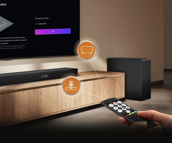 Thumbnail 15 de Hisense 55 Zoll ULED Mini-LED U79Q PRO (2025) + Hisense AX3120Q Soundbar-Set