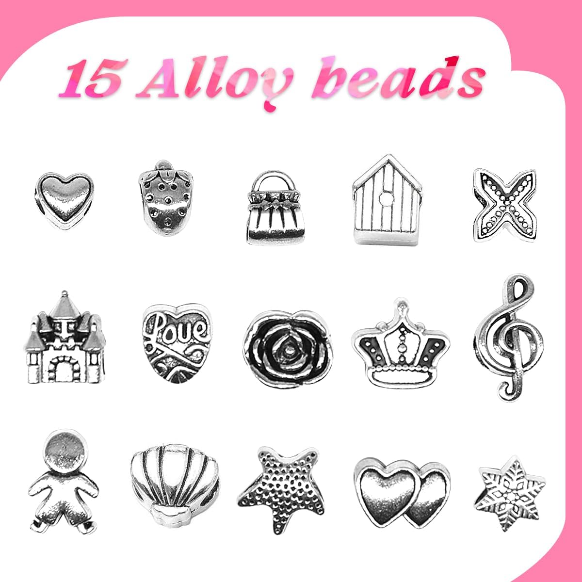 Thumbnail 4 de Lenski Unicorn Jewellery Bracelet Making Kit for Girls