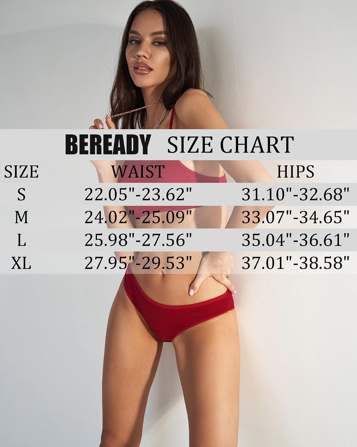 Thumbnail 4 de BeReady Cotton Thongs for Women (Sexy Tangas) – Comfortable 6-Pack S–XL