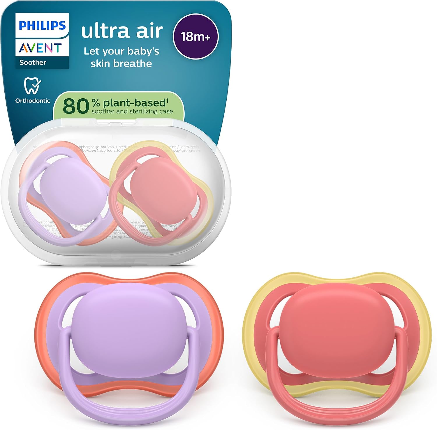 Thumbnail 6 de Philips Avent Ultra Start Ciuccio 18 mesi