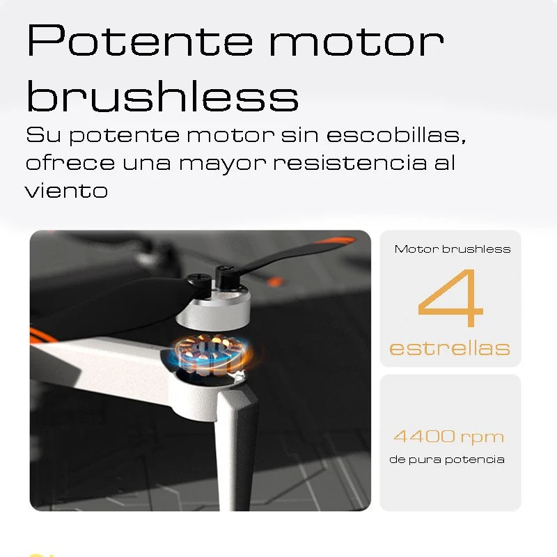 Thumbnail 2 de Voltrock L106-1, dron con cámara ajustable 90° y GPS para vuelo con apoyo de estabilidad