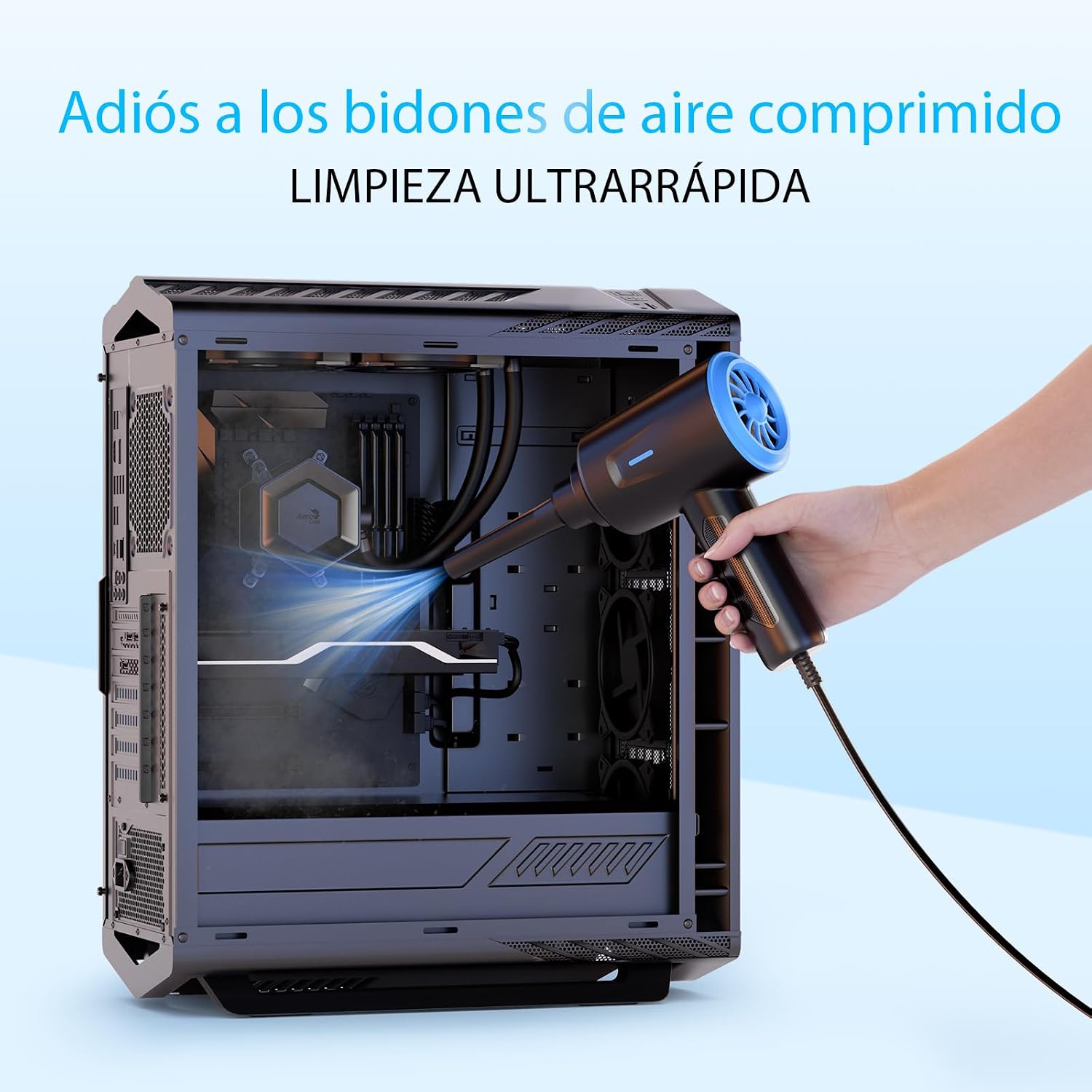 Detalle de Soplador de Polvo Eléctrico Goweto 5.74oz