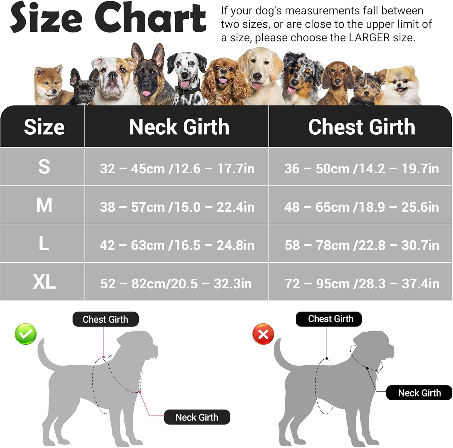 Detalle 2 de Funfox No Pull Dog Harness L for large dogs