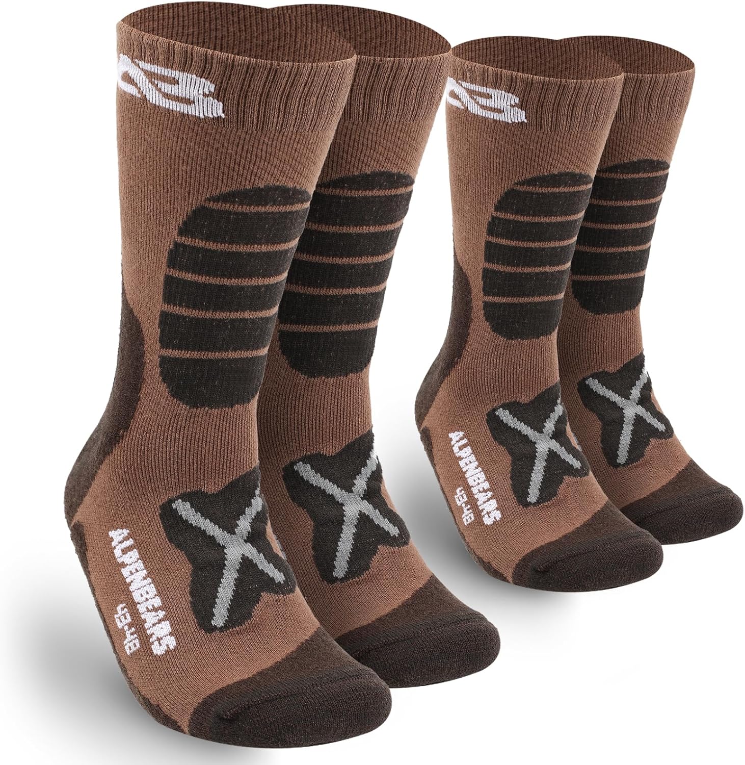 Thumbnail 4 de Alpen Bears Calze Trekking in Lana Merino Premium – Set da 2 paia